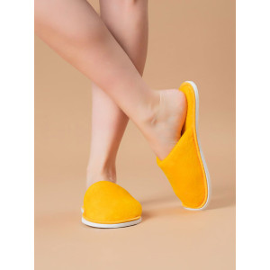 Тапки женские ЖВТ велсофт (р-ры: 36-43) желтый