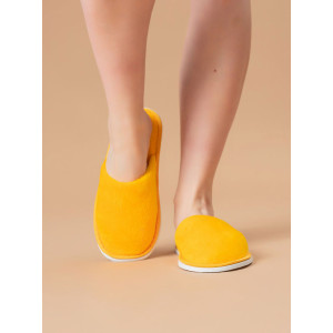 Тапки женские ЖВТ велсофт (р-ры: 36-43) желтый