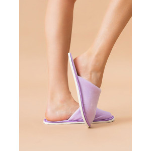 Тапки женские ЖВТ велсофт (р-ры: 36-43) лиловый Тапки женские ЖВТ велсофт (р-ры: 36-43) лиловый