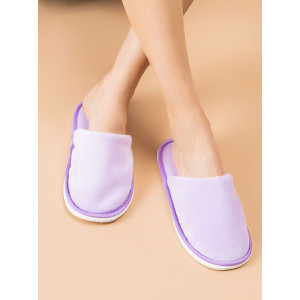 Тапки женские ЖВТ велсофт (р-ры: 36-43) лиловый Тапки женские ЖВТ велсофт (р-ры: 36-43) лиловый