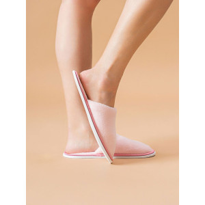 Тапки женские ЖВТ велсофт (р-ры: 36-43) светло-розовый Тапки женские ЖВТ велсофт (р-ры: 36-43) светло-розовый