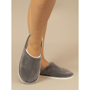 Тапки женские ЖВТ велсофт (р-ры: 36-43) серый