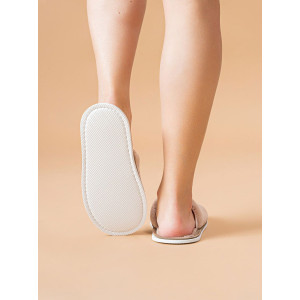 Тапки женские ЖВТ велсофт (р-ры: 36-43) капучино