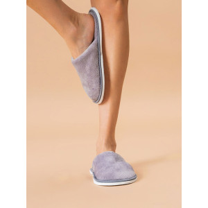 Тапки женские ЖВТ велсофт (р-ры: 36-43) мышиный