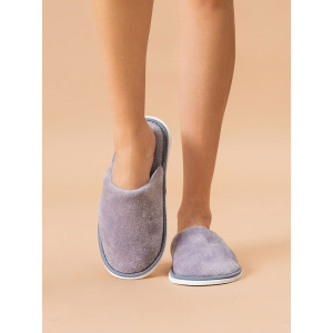 Тапки женские ЖВТ велсофт (р-ры: 36-43) мышиный