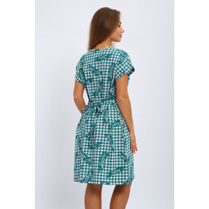 Туника женская №198 кулирка (р-ры: 50-60) зеленый Туника женская №198 кулирка (р-ры: 50-60) зеленый