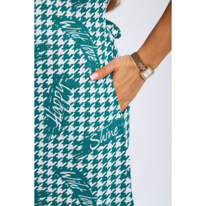 Туника женская №198 кулирка (р-ры: 50-60) зеленый Туника женская №198 кулирка (р-ры: 50-60) зеленый