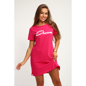 Туника женская №205 кулирка (р-ры: 44-54) розовый Туника женская №205 кулирка (р-ры: 44-54) розовый