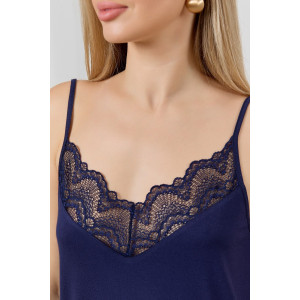 Пижама женская "Иллиада-2" вискоза (р-ры: 44-54) темно-синий Пижама женская "Иллиада-2" вискоза (р-ры: 44-54) темно-синий