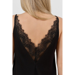 Пижама женская "Иллиада-2" вискоза (р-ры: 44-54) черный