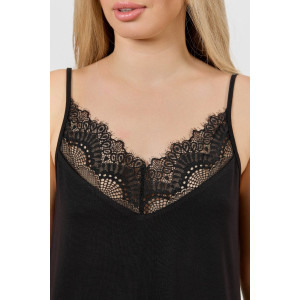 Пижама женская "Иллиада-2" вискоза (р-ры: 44-54) черный