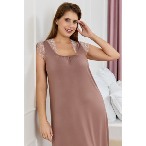 Сорочка женская "Ависта" вискоза (р-ры: 48-64) капучино