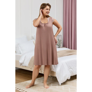 Сорочка женская "Ависта" вискоза (р-ры: 48-64) капучино