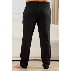 Брюки мужские "Тор-3" кулирка (р-ры: 48-62) черный