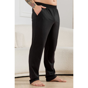 Брюки мужские "Тор-3" кулирка (р-ры: 48-62) черный