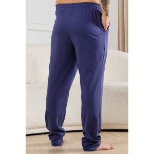 Брюки мужские "Тор-3" кулирка (р-ры: 48-62) синий