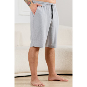 Шорты мужские "Тор-5.2" кулирка (р-ры: 48-58) серый меланж