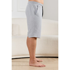 Шорты мужские "Тор-5.2" кулирка (р-ры: 48-58) серый меланж