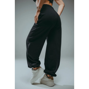 Брюки женские "Габриэль" лакост 2-х нитка пенье (р-ры: 44-62) черный Брюки женские "Габриэль" лакост 2-х нитка пенье (р-ры: 44-62) черный