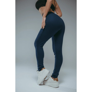 Леггинсы женские "Бритни" рибана (р-ры: 48-58) индиго Леггинсы женские "Бритни" рибана (р-ры: 48-58) индиго