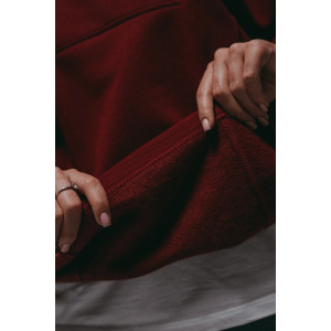 Свитшот женский "Брамея" лакост 2-х нитка пенье (р-ры: 46-60) бордо Свитшот женский "Брамея" лакост 2-х нитка пенье (р-ры: 46-60) бордо