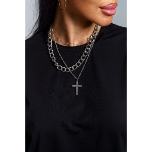 Лонгслив женский "Лика" кулирка (р-ры: 44-54) черный Лонгслив женский "Лика" кулирка (р-ры: 44-54) черный