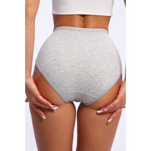 Трусы женские №45052 кулирка с лайкрой (р-ры: 48-52) серый