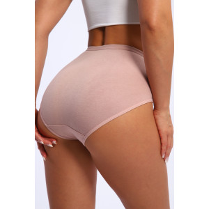 Трусы женские №45052 кулирка с лайкрой (р-ры: 48-52) пудра