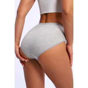Трусы женские №45051 кулирка с лайкрой (р-ры: 48-52) серый