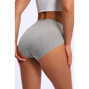 Трусы женские №45050 кулирка с лайкрой (р-ры: 48-52) серый