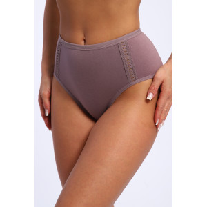 Трусы женские №45050 кулирка с лайкрой (р-ры: 48-52) капучино