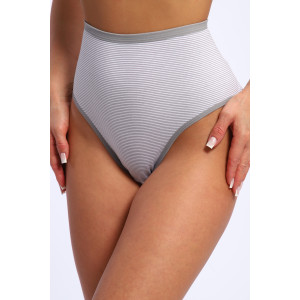 Трусы женские №45049 кулирка с лайкрой (р-ры: 54-58) серый