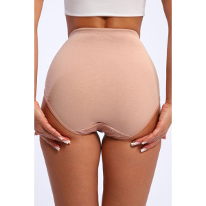 Трусы женские №45047 кулирка с лайкрой (р-ры: 48-52) телесный