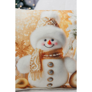 Наволочка-чехол декоративная на молнии "Гном в золоте" 2 шт.