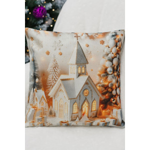 Наволочка-чехол декоративная на молнии "Домик" 2 шт.