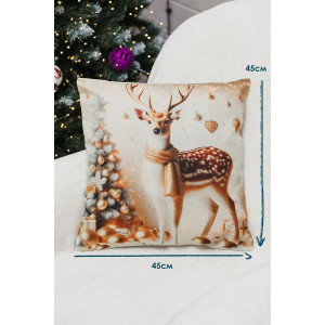 Наволочка-чехол декоративная на молнии "Домик" 2 шт.