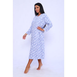 Сорочка женская М37 футер (последний размер) одуванчики на сиреневом 48 Сорочка женская М37 футер (последний размер) одуванчики на сиреневом 48