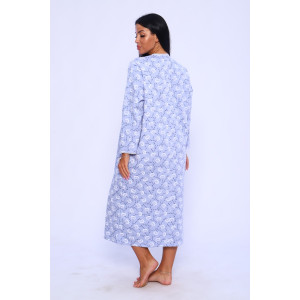 Сорочка женская М37 футер (последний размер) одуванчики на сиреневом 48 Сорочка женская М37 футер (последний размер) одуванчики на сиреневом 48