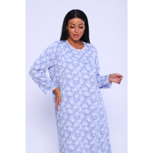 Сорочка женская М37 футер (последний размер) одуванчики на сиреневом 48 Сорочка женская М37 футер (последний размер) одуванчики на сиреневом 48