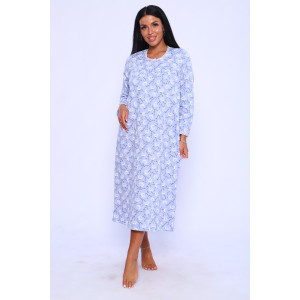 Сорочка женская М37 футер (последний размер) одуванчики на сиреневом 48 Сорочка женская М37 футер (последний размер) одуванчики на сиреневом 48