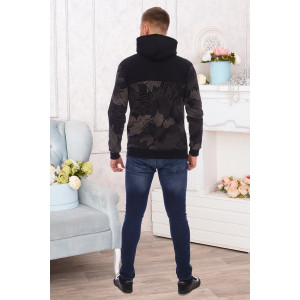 Толстовка мужская "Рик" футер 3-х нитка с начесом пенье (последний размер) нью 52 Толстовка мужская "Рик" футер 3-х нитка с начесом пенье (последний размер) нью 52