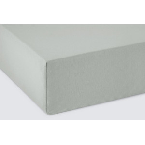 Простыня трикотажная на резинке (последний размер) серая 140х200 Простыня трикотажная на резинке (последний размер) серая 140х200