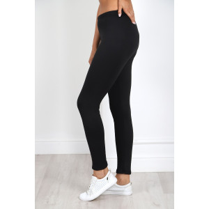 Леггинсы женские "Метель-2" футер дублированный (последний размер) черный 56 Леггинсы женские "Метель-2" футер дублированный (последний размер) черный 56