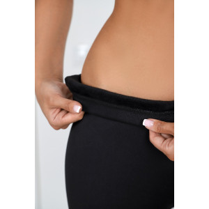 Леггинсы женские "Метель-2" футер дублированный (последний размер) черный 56 Леггинсы женские "Метель-2" футер дублированный (последний размер) черный 56