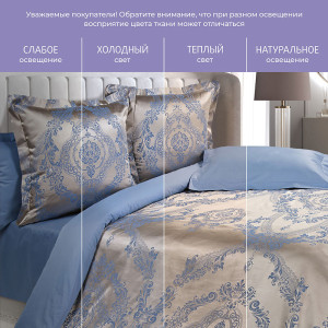 Постельное белье жаккард "Клермон" в подарочном чемодане (последний размер) Семейн Постельное белье жаккард "Клермон" в подарочном чемодане (последний размер) Семейн