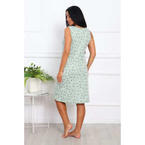 Сорочка женская 01012 кулирка (последний размер) хаки 58 Сорочка женская 01012 кулирка (последний размер) хаки 58