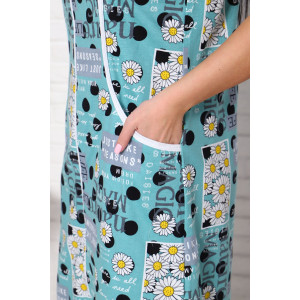 Халат женский 00960 кулирка (последний размер) ментол 56 Халат женский 00960 кулирка (последний размер) ментол 56