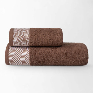 Полотенце махровое "Калипсо" коричневый (последний размер) 50х90 Полотенце махровое "Калипсо" коричневый (последний размер) 50х90