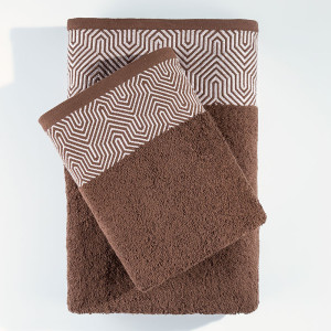 Полотенце махровое "Калипсо" коричневый (последний размер) 50х90 Полотенце махровое "Калипсо" коричневый (последний размер) 50х90