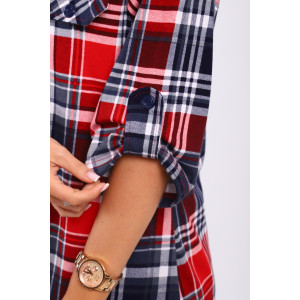 Рубашка женская 01049 интерлок (последний размер) синий 50,54 Рубашка женская 01049 интерлок (последний размер) синий 50,54